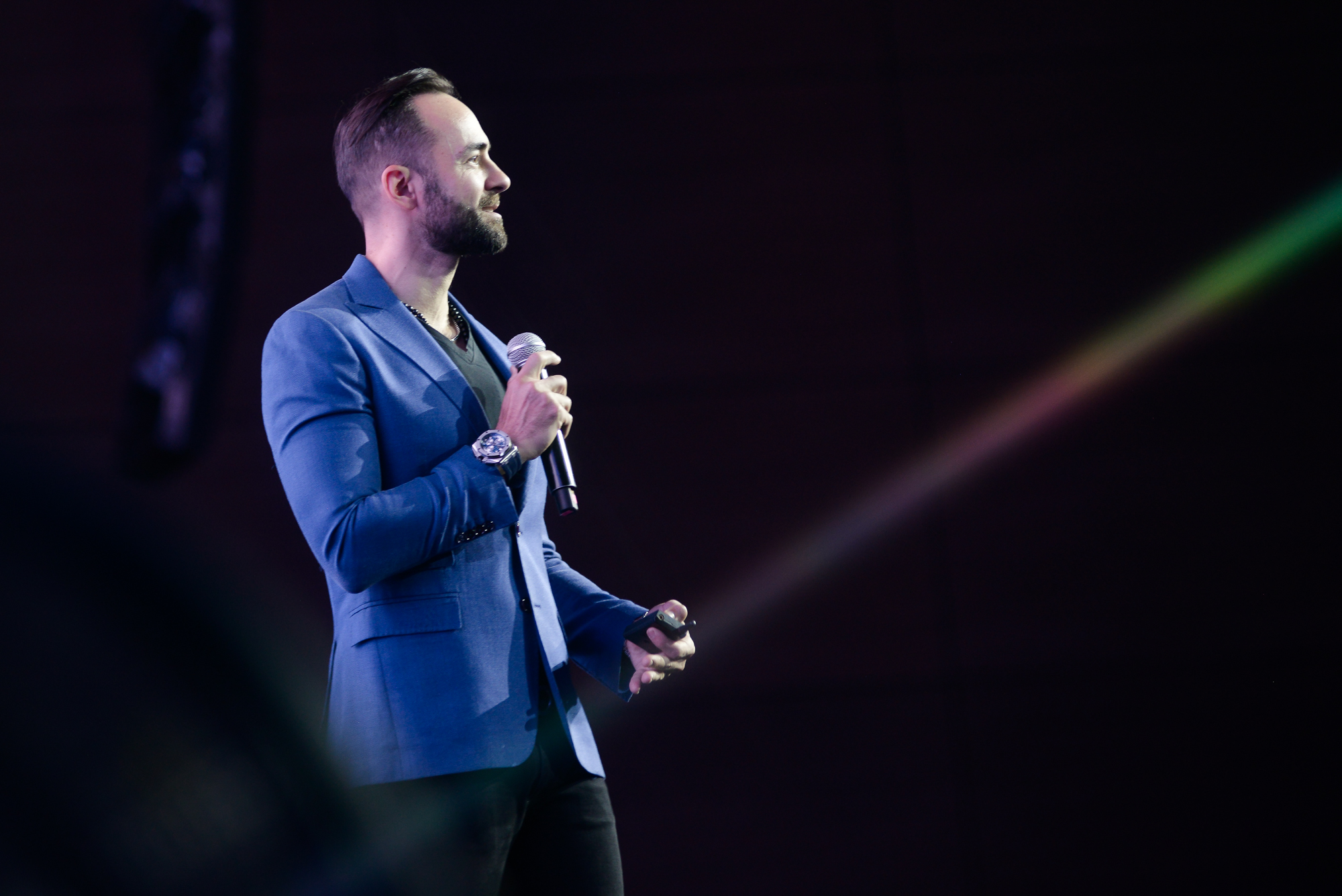 Andrea d'Agostini on stage