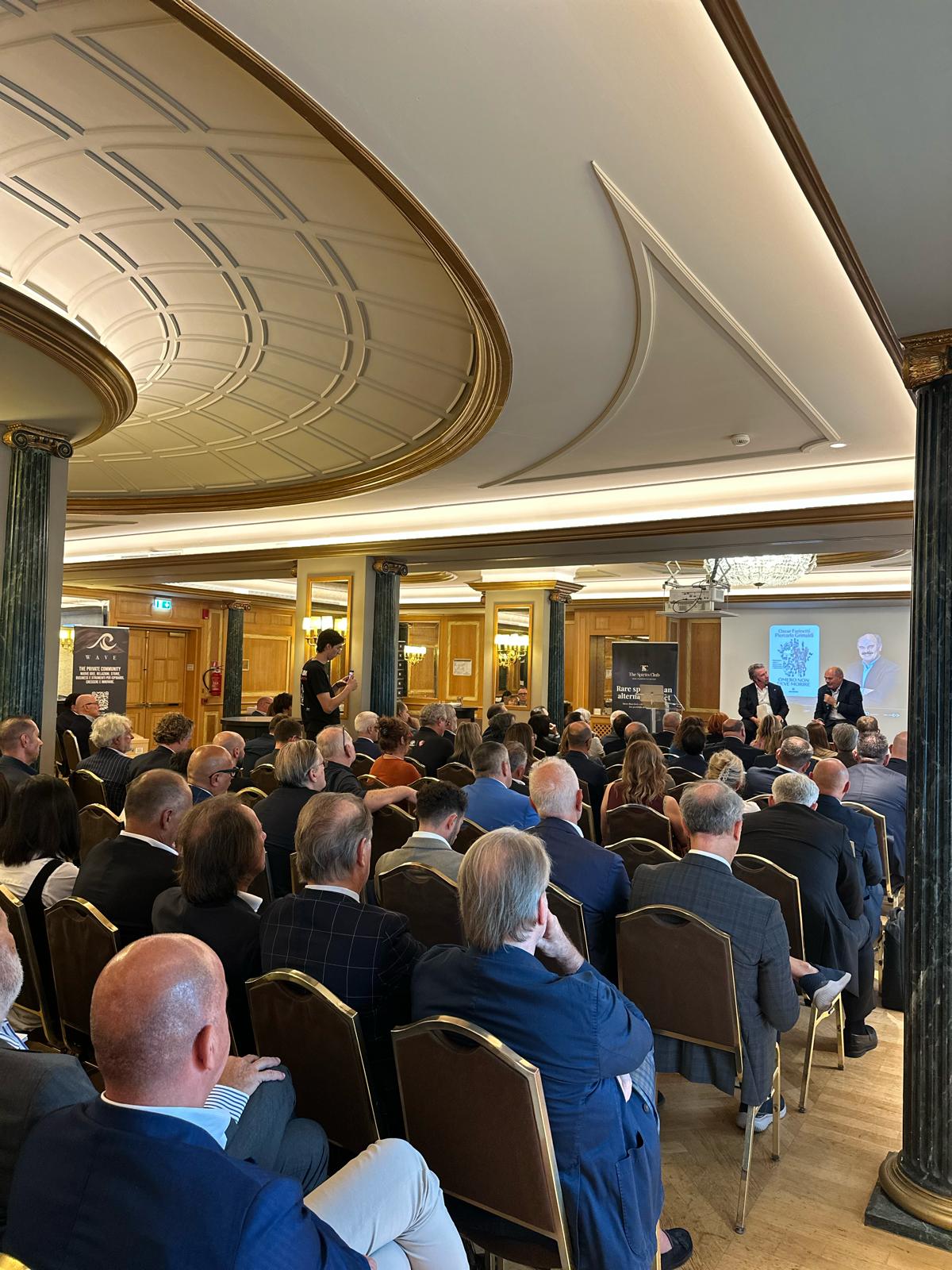 Wave Private Community — the room full of people