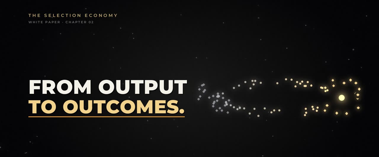 From the video summary: If AI can make your deliverable in minutes, you’re running a DVD company. Netflix is here.